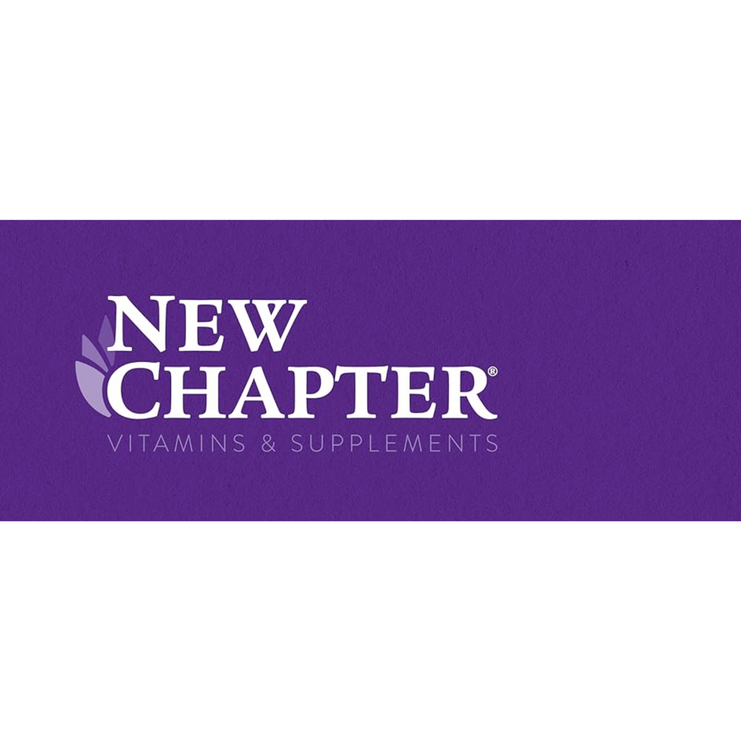 Alimento New Chapter para fortalecer los huesos: calcio, vitamina D3, K2 y magnesio (90 comprimidos)