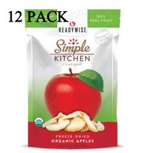 Load image into Gallery viewer, ReadyWise Simple Kitchen Organic Freeze-Dried Apples 0.7 Oz 12 PACK
