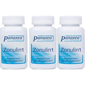 Panaxea Zonulin1 60 Vegetable Capsules Dietary Supplement 3 PACK