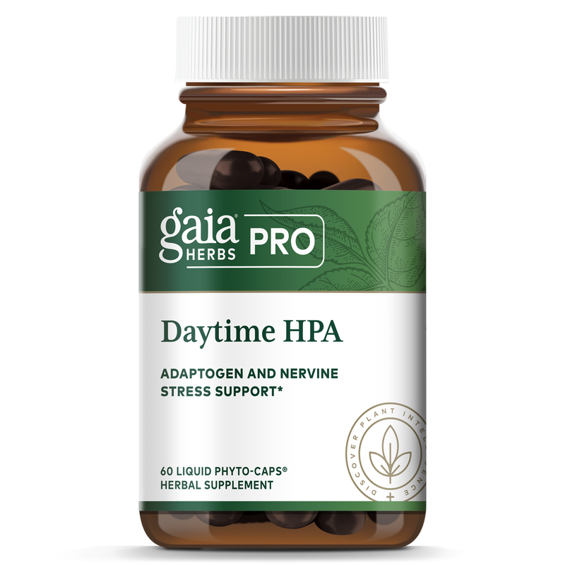 Gaia Herbs HPA Axis Daytime Maintenance Adrenal Support 60 Capsules