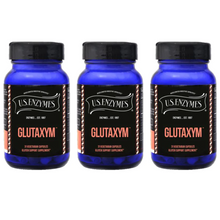 Load image into Gallery viewer, Master Supplements U.S Enzymes GLUTAXYM 31 Vegetarian Capsules 3 PACK
