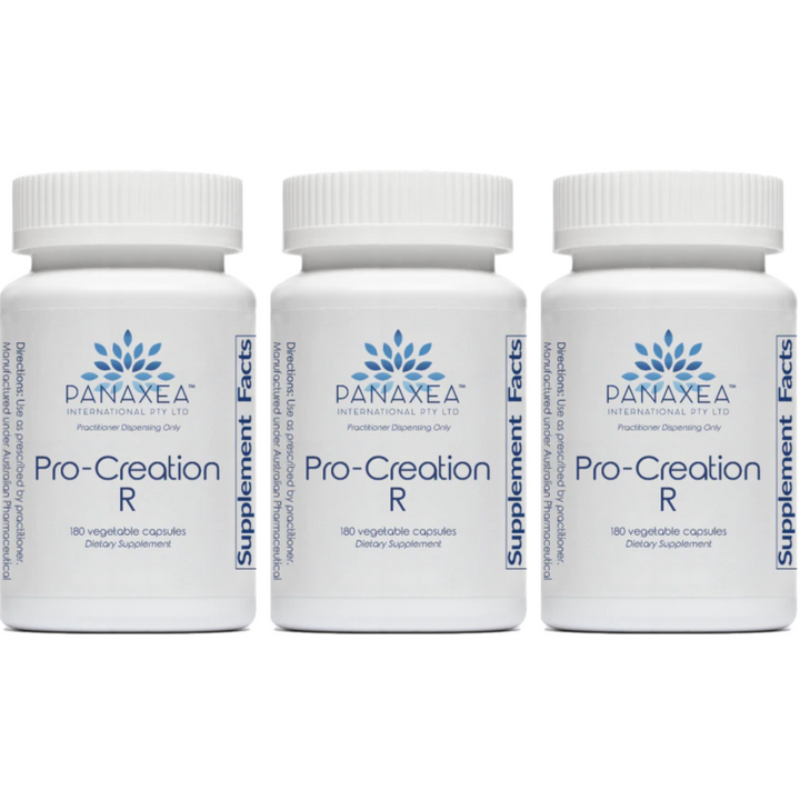 Panaxea PRO CREATION R 180 x 500 mg Capsules Dietary Supplement 3 PACK