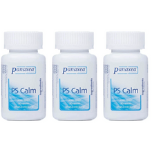 Load image into Gallery viewer, Panaxea PS CALM 60 x 500 mg Capsules For Optimum Cognitive Function 3 PACK
