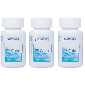 Panaxea PS CALM 60 x 500 mg Capsules For Optimum Cognitive Function 3 PACK
