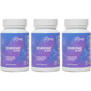 Microbiome Labs ZenBiome Sleep Stress Management 30 Capsules MB-SLEEP 3 PACK