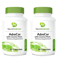 Load image into Gallery viewer, NeuroScience AdreCor with Licorice Root Dietary Supplement 90 Capsules 2 PACK
