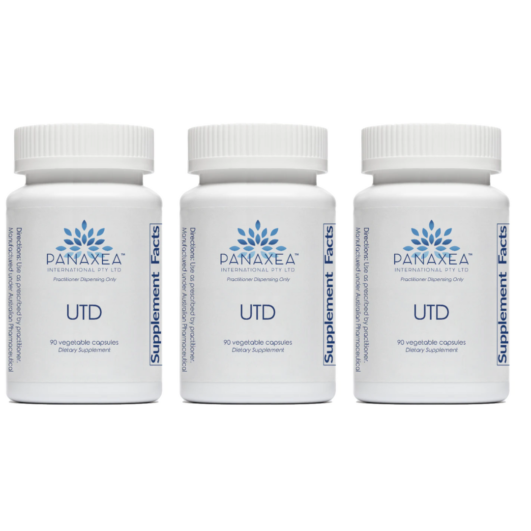 Panaxea UTD 90 Capsules Dietary Supplement 3 PACK