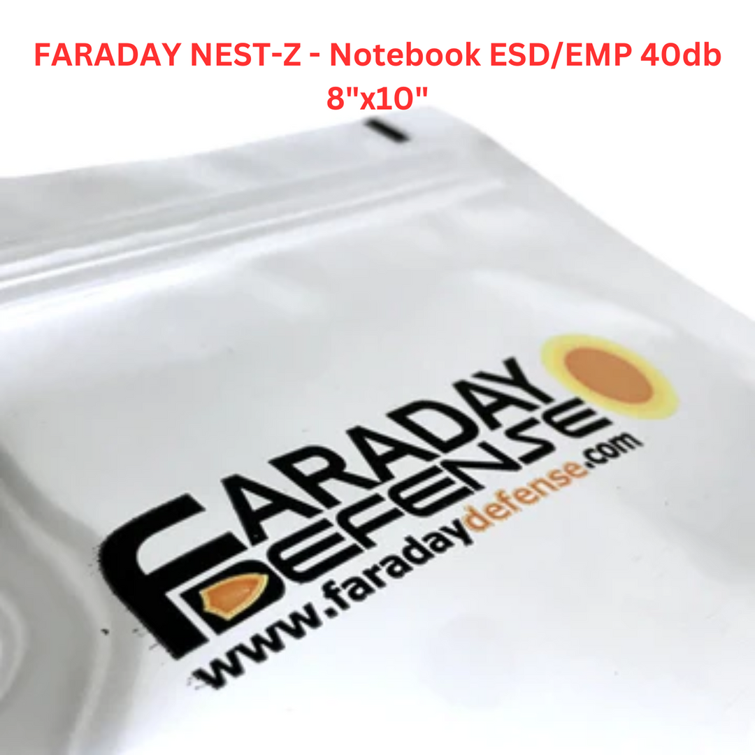 FARADAY NEST-Z - Portátil ESD/EMP 40db 8"x10"