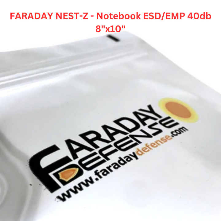 FARADAY NEST-Z - Portátil ESD/EMP 40db 8"x10"