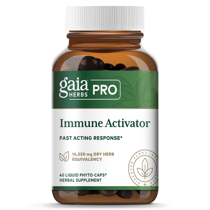Activador Inmunológico Gaia Herbs 40 Cápsulas Fito líquidas veganas