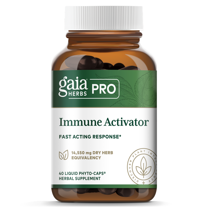 Gaia Herbs Immune Activator 40 Vegan Liquid Phyto Capsules
