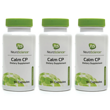 Load image into Gallery viewer, NeuroScience Calm CP Dietary Supplement 60 Capsules 3 PACK
