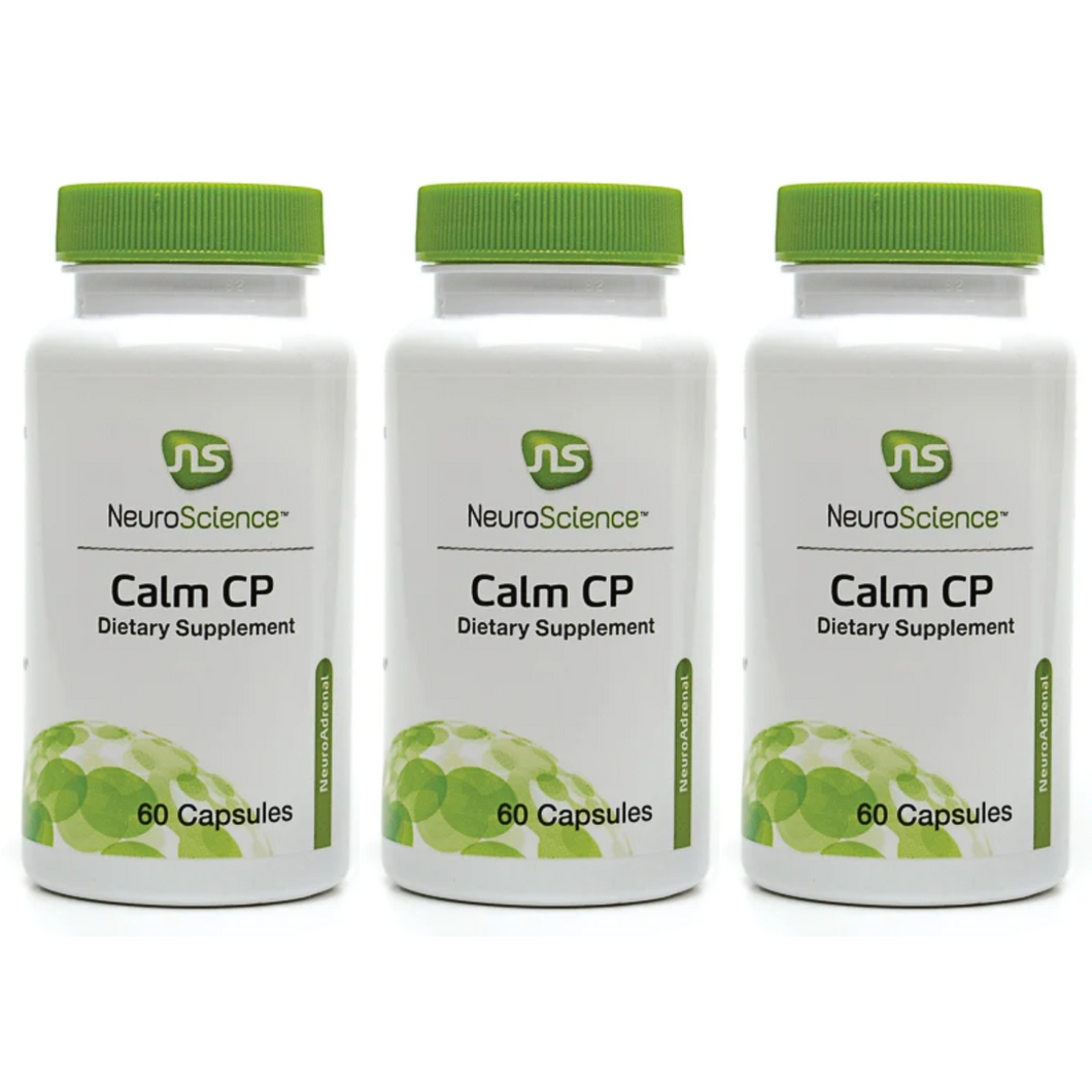 NeuroScience Calm CP Dietary Supplement 60 Capsules 3 PACK