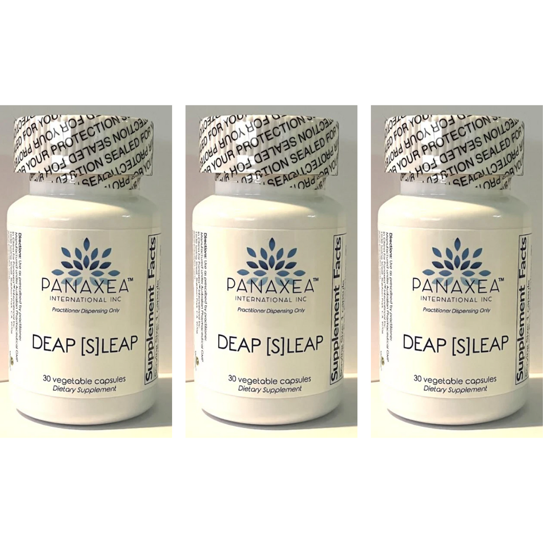 Panaxea Deap (S)leap 30 Vegetable Capsules Dietary Supplement 3 PACK