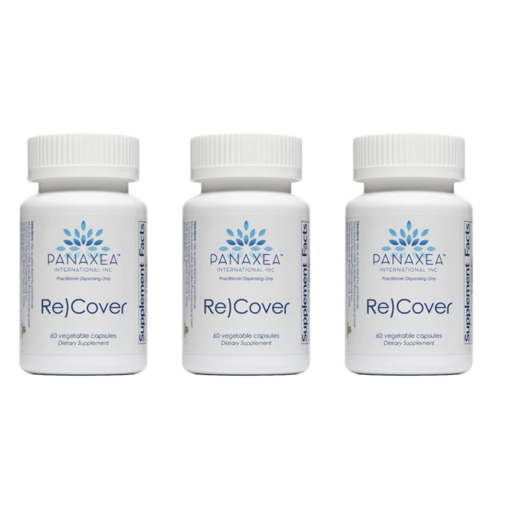 Panaxea RE)COVER 60 x 500mg Tablets Dietary Supplement 3 PACK
