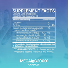 Load image into Gallery viewer, Microbiome Labs MegaIgG2000 Immunoglobulin 120 Capsules MB-MEGAIGG 3 PACK
