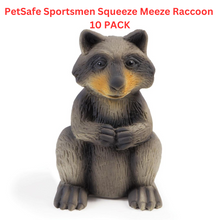 Load image into Gallery viewer, PetSafe Sportsmen Squeeze Meeze Raccoon 10 PACK
