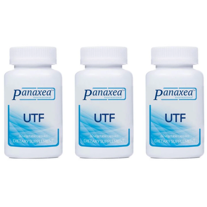 Panaxea UTF 60 Vegetable Capsules Dietary Supplement 3 PACK