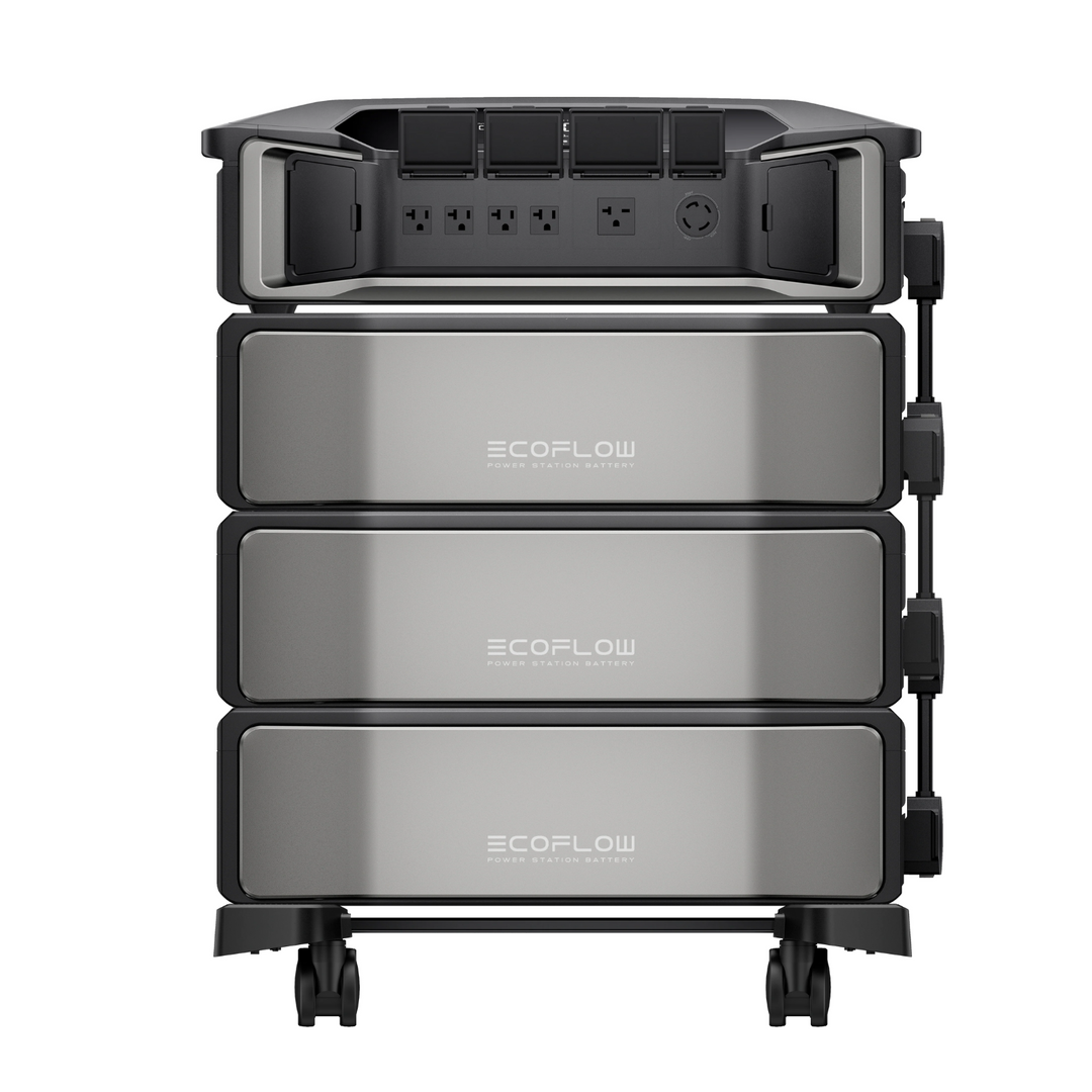 EcoFlow DELTA Pro Ultra Inverter Y 3 Baterías Kit De Respaldo 18kWh