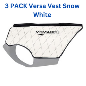 Higdon Outdoors Momarsh Versa Vest Replacement Panels Snow White 3 PACK