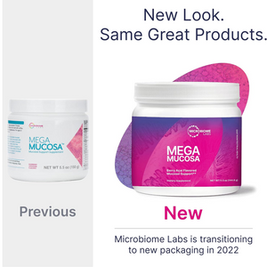 Microbiome Labs MegaMucosa Support Supplement 5.5 Oz MB-MEGAMUCOSA 3 PACK