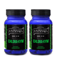 Load image into Gallery viewer, Master Supplements U.S Enzymes CHLORA-XYM 60 Capsules 2 PACK
