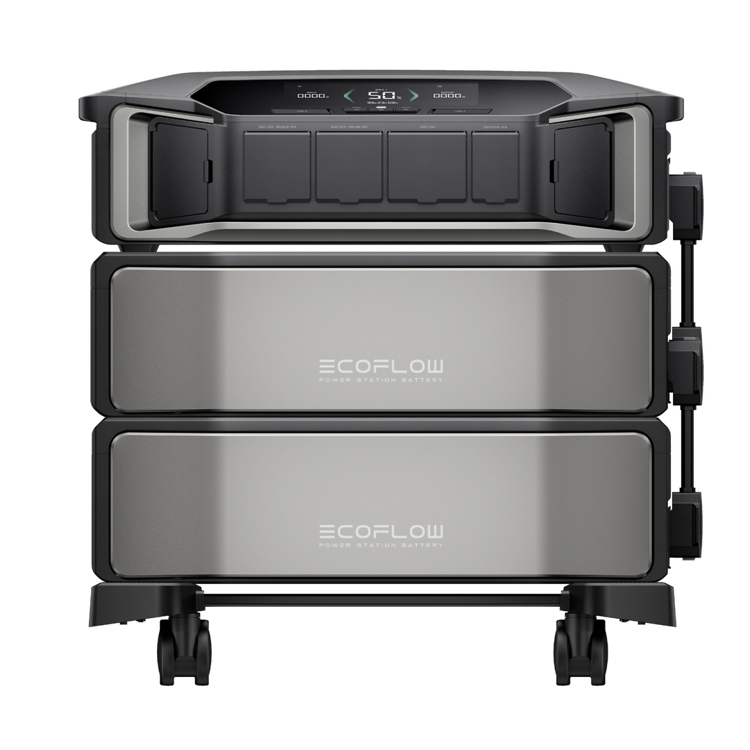 Ecoflow Delta Pro Ultra Inversor Con 2 Baterías Adicionales Para Respaldo Eficaz