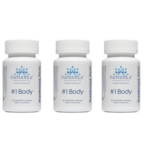 Panaxea The #1 Body (ReBody) 60 x500mg Capsules Dietary Supplement 3 PACK