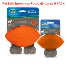 Load image into Gallery viewer, PetSafe Sportsmen Football Large 6 PACK
