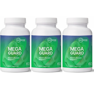 Microbiome Labs Digestive MegaGuard 60 Capsules MB-MEGAGUARD 3 PACK