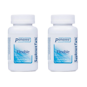 Panaxea Flexible 60 x 500 mg Vegetable Capsules Dietary Supplement 2 PACK
