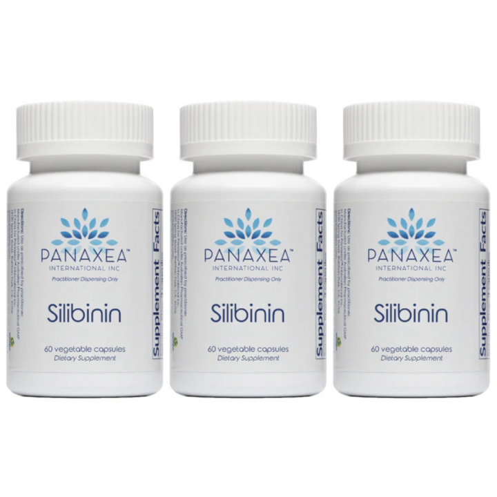 Panaxea SILIBININ 60 x 300 mg Vegetable Capsules Dietary Supplement 3 PACK