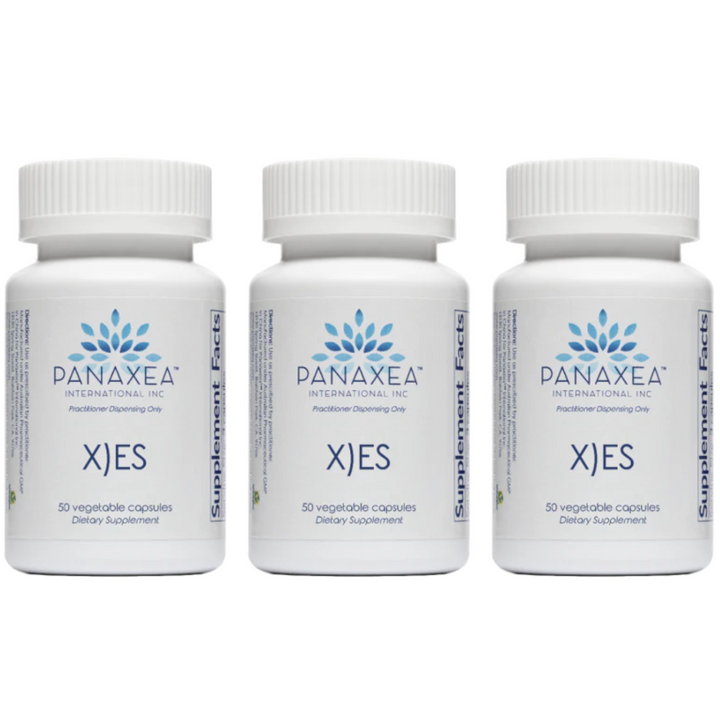 Panaxea X)ES 50 x 500 mg Vegetable Capsules Dietary Supplement 3 PACK