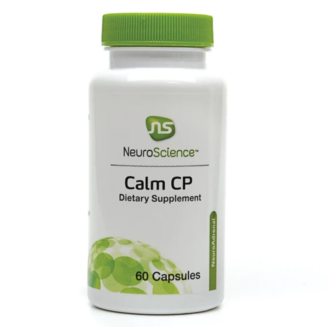 Suplemento dietético NeuroScience Calm CP (60 cápsulas) para la regulación del cortisol