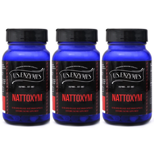 Master Supplements U.S Enzymes NATTOXYM 93 Capsules 3 PACK