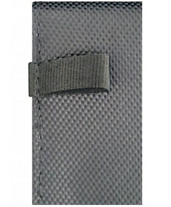 Bolsa impermeable Faraday Jacket Key FOB, antirrobo, de lona negra, 7,6 x 10 cm