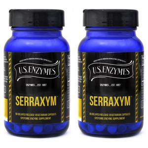 Master Supplements U.S Enzymes Serraxym 93 Capsules 3 PACK