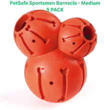 Load image into Gallery viewer, PetSafe Sportsmen Barnacle Medium Size Pet Chew Toy 5 PACK
