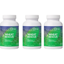 Load image into Gallery viewer, Microbiome Labs Optimal Gluten Digestion WheatRescue 60 Capsules MB-WHEAT 3 PACK
