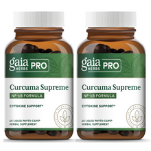 Load image into Gallery viewer, Gaia Herbs Curcuma Supreme NF-kB Formula Dietary Supplement 60 Capsules 2 PACK
