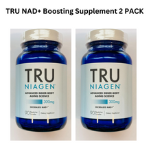 Load image into Gallery viewer, Tru Niagen  Boosting Supplement Cellular Energy 300mg  90 Vegetarian Caps 2 PACK
