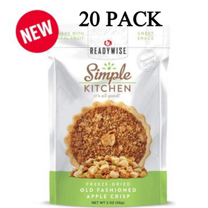 ReadyWise Simple Kitchen Old Fashioned Apple Crisp 2 Oz 18 PACK