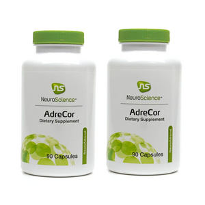 NeuroScience Adrecor 90 Adrenal Energy Support Complex Dietary Supplement 3 PACK