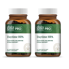 Load image into Gallery viewer, Gaia Herbs Daytime HPA AXIS Maintenance 60 Vegan Liquid Phyto-Capsules 2 PACK
