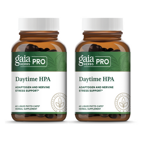 Gaia Herbs Daytime HPA AXIS Maintenance 60 Vegan Liquid Phyto-Capsules 2 PACK