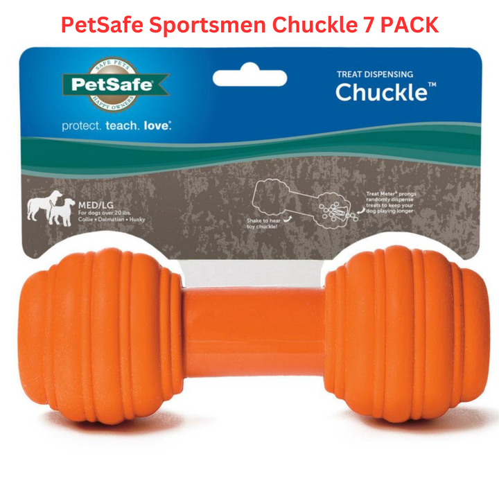Juguete interactivo para perros PetSafe Sportsmen Chuckle con generador de ruido