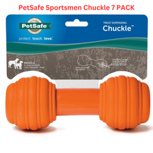 Load image into Gallery viewer, PetSafe Sportsmen Chuckle Interactive Dog Toy with Noise Maker 7 PACK
