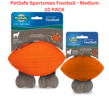 Load image into Gallery viewer, PetSafe Sportsmen Football Medium Size 10 PACK
