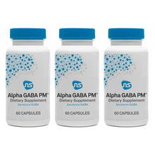 Load image into Gallery viewer, NeuroScience ALPHA GABA PM Dietary Supplement 60 Capsules 3 PACK
