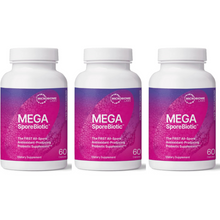 Load image into Gallery viewer, Microbiome Labs MegaSporeBiotic 60 Capsules MB-MEGASPORE 3 PACK
